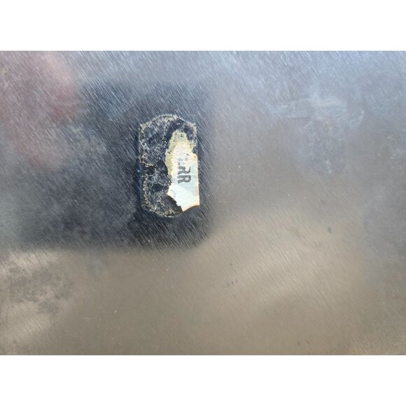 Vintage 1963 Fannie May Christmas Cookie Tin With Poinsettia & Candle Design 6" - Picture 6 of 8